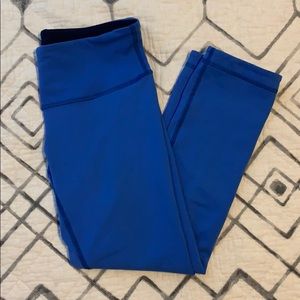 Reversible capri pants - blue and Navy